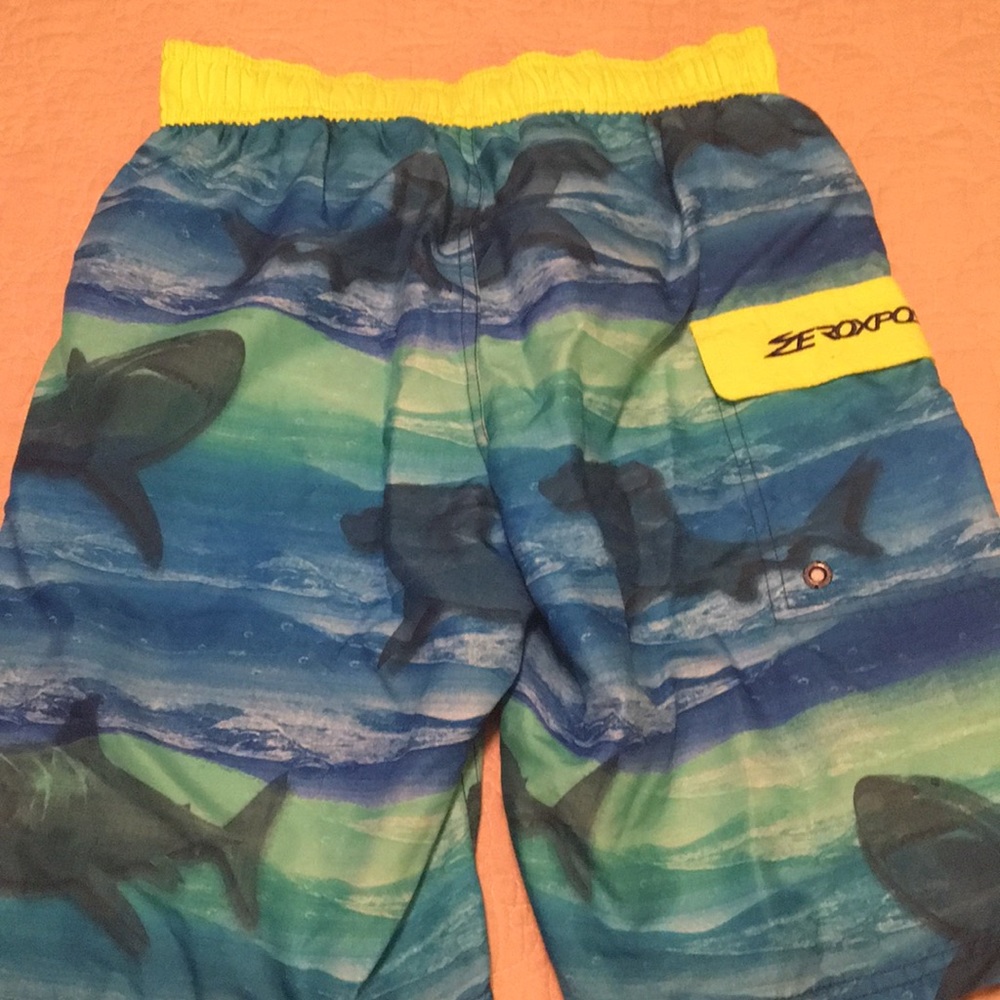 CLEARANCE ITEM: ZeroXPosur Boy Swim Trunks - Picture 2 of 5